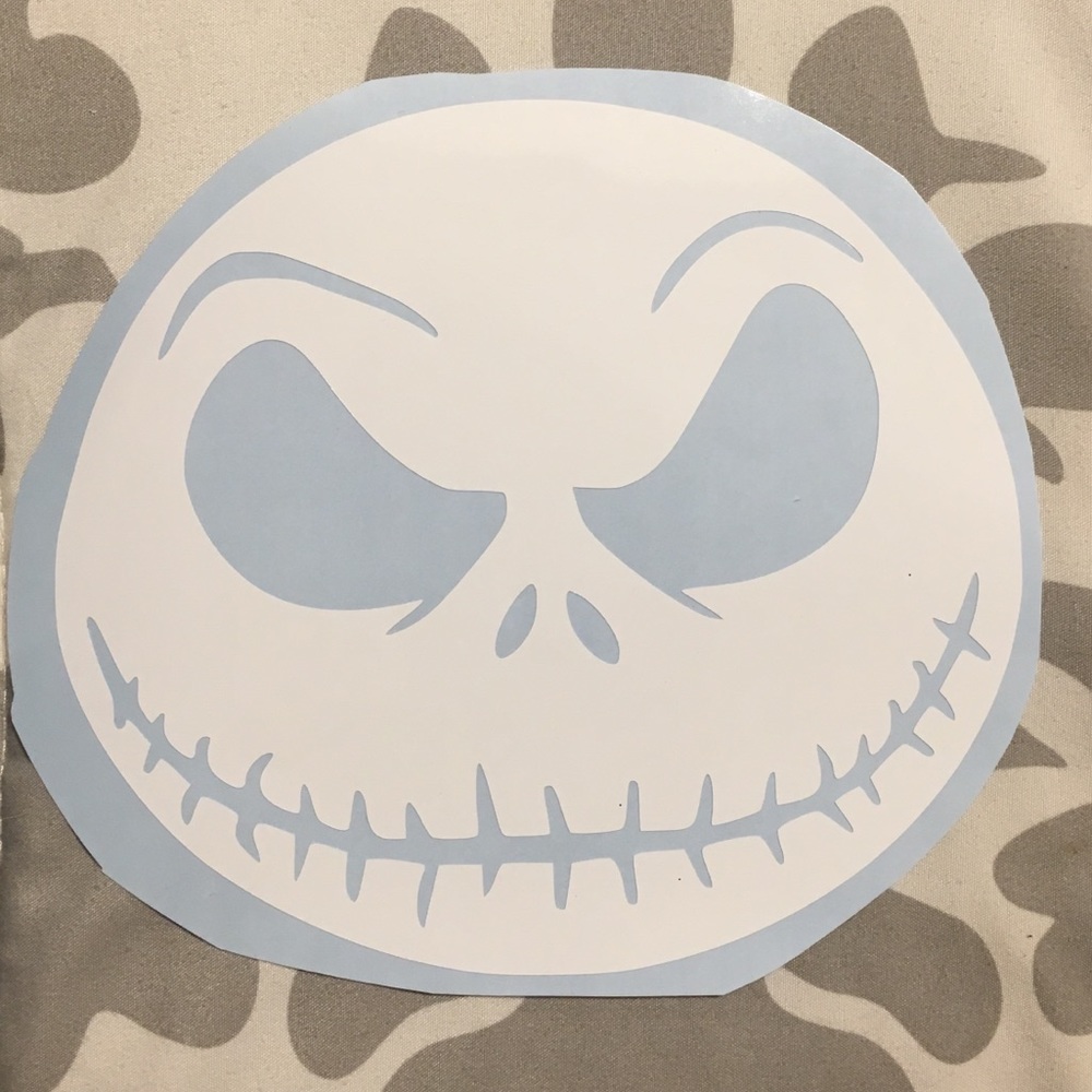 Jack skellington decal